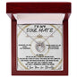 My Soul Mate,My Queen, pure luck, pendant necklace