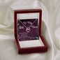 To My Girlfriend, My Best friend, pure luck.' pendant necklace