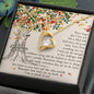 Forever Love Necklace with On Demand Message Card For Daughter