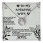 To My Amazing Wife/ pendant necklace
